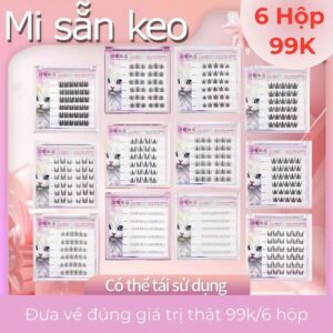 Lông mi giả tự dính – Không cần keo – Có thể tái sử dụng (có thể giặt được)