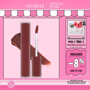 [Rom&nd] Son kem siêu lì, cho đôi môi mịn mượt Hàn Quốc Romand Blur Fudge Tint 5g
