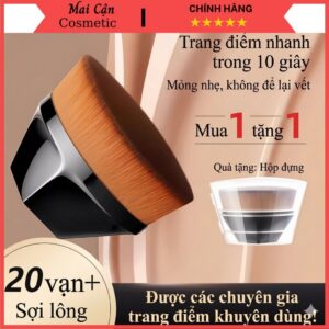 [ KÈM HỘP ] Cọ Đánh Kem Nền Đa Năng 200,000 Sợi Lông – Cọ Nền 55 Thiết Kế Nhân Trắc Học Giúp Lớp Nền Mỏng Nhẹ Tự Nhiên