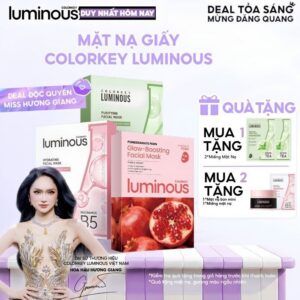 [BEST SELLER] 1 Hộp Mặt Nạ Giấy COLORKEY LUMINOUS Hỗ Trợ Cấp Ẩm PHIÊN BẢN NÂNG CẤP MỚI 10 miếng/hộp
