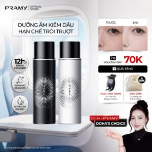 [CHÍNH HÃNG] PRAMY Xịt Khóa Nền Makeup Tia Sương Mềm Mại Giúp Khóa Chặt Lớp Trang Điểm Phù Hợp Mọi Loại Da 100ml