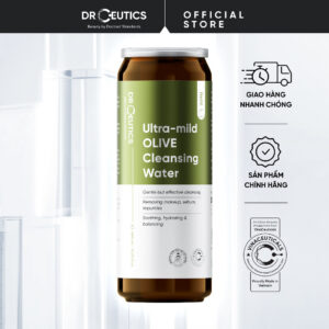 DRCEUTICS REFILL TẨY TRANG OLIVE – DẠNG NƯỚC & SỮA | TIẾT KIỆM – DỊU NHẸ, PHÙ HỢP MỌI LOẠI DA (480ml)
