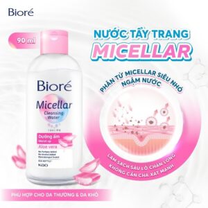 [Quà tặng không bán] Biore Nước Tẩy Trang Hoàn Hảo 90ml (Ngẫu nhiên)